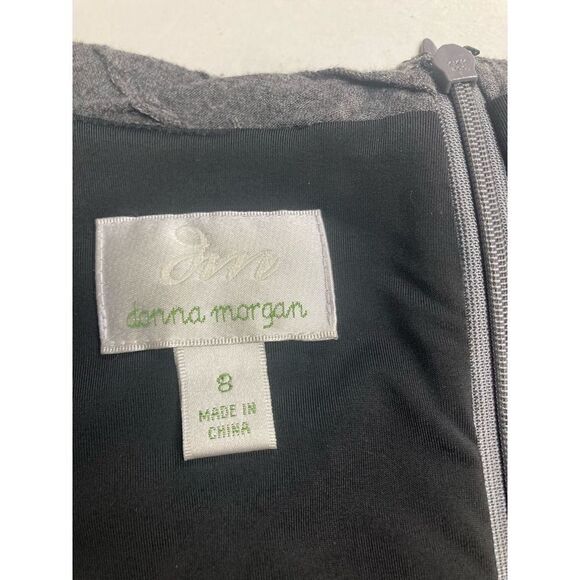 DONNA MORGAN Dress Gray Size 8‎ - Picture 10 of 12
